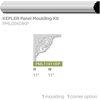 Ekena Millwork 1 1/8"H  x 1/2"P x 94 1/2"L Kepler Panel Moulding PML01X01KP